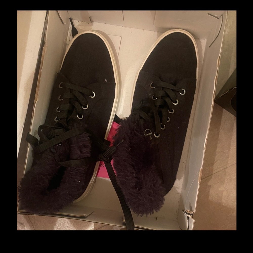 Corkys Black Fur-Lined Winter Boots